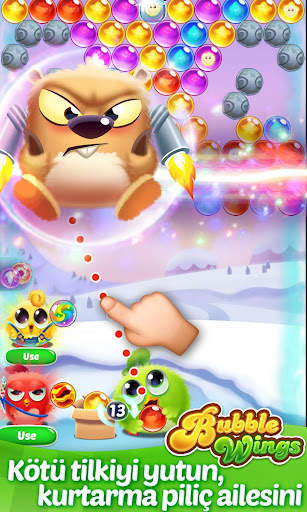 Bubble Wings: bubble shooter screenshot 2