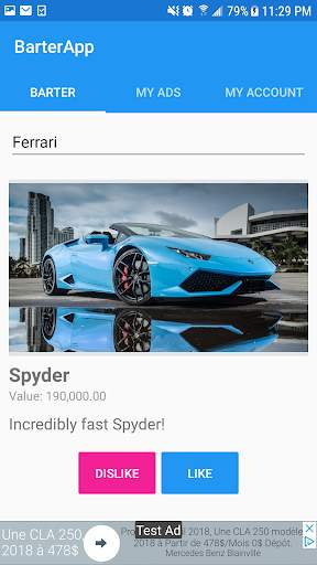 BarterApp - Barter System screenshot 1