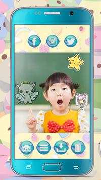 Kawaii Stickers Photo Editor screenshot 2