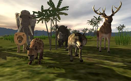 Hyena simulator 2019 скриншот 4