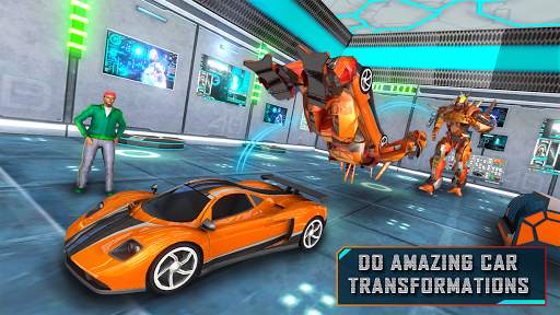 Car Robot Transforming Game स्क्रीनशॉट 11