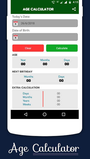 Age Calculator screenshot 1