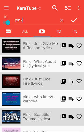 KARATUBE - best karaoke from Youtube screenshot 2