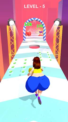 Beauty Run - Body Fit Makeover Shopping Game screenshot 12