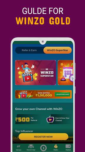 Guide for Winzo Gold - Earn Money From Winzo Gold screenshot 4
