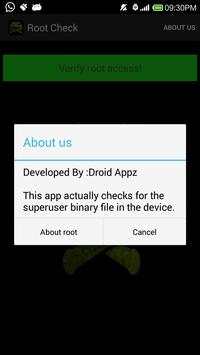 Root Checker advanced screenshot 2