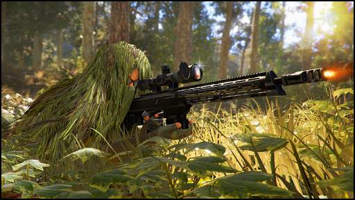 Sniper Shooter assassin: Fire Free Shooting Games screenshot 1