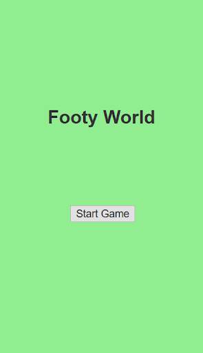 Footy World screenshot 1