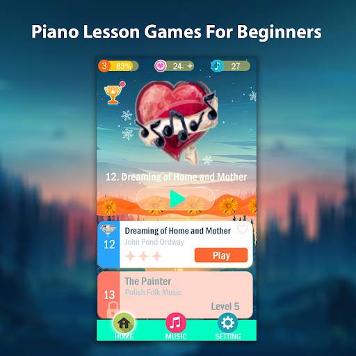 Piano Lesson Games For Beginners screenshot 1