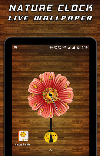 Nature Clock Live wallpaper screenshot 9