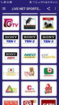 LIVE NET SPORTS TV screenshot 2