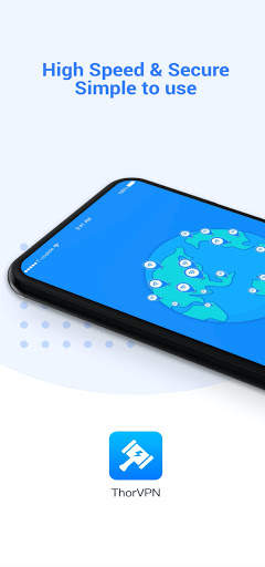 Thor Super VPN - Secure, Fast & Free VPN Proxy screenshot 1