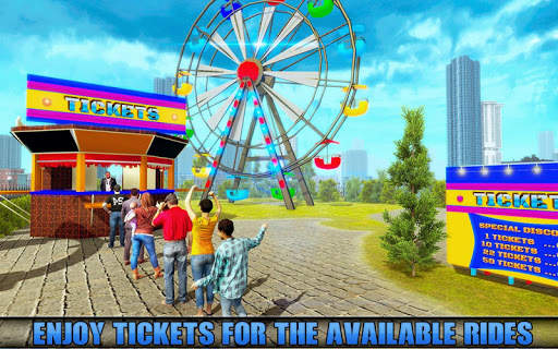 Theme Park Swings Rider Game screenshot 2