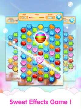 Candy Hexa - match 3 games screenshot 6