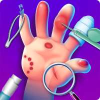 Skin Hand Doctor Games: Surgery Hospital Games logo
