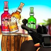 bottle shooting Expert FPS Gun fire action game icon
