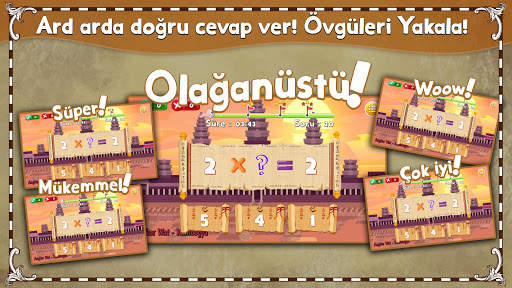 Çarpma - Çarpım Tablosu - Matematik Oyunu screenshot 7