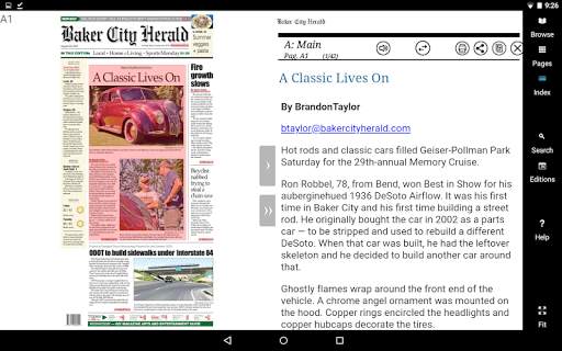 Baker City Herald E-Edition screenshot 3