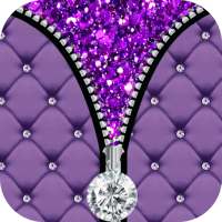 Purple Diamond Zipper Screen icon