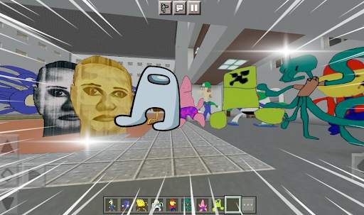 Nextbots mod for MCPE screenshot 1