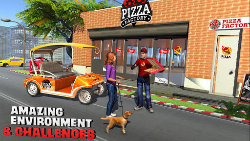 Pizza Delivery Game: Car Games screenshot 2