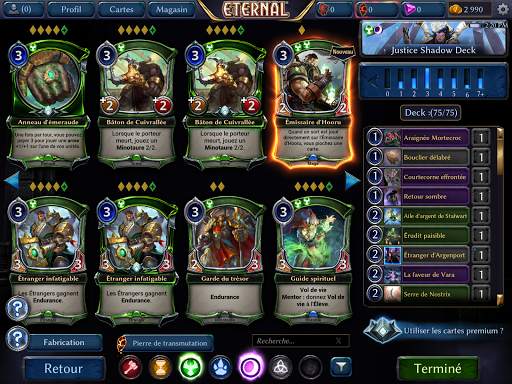 Jeu de cartes Eternal screenshot 5