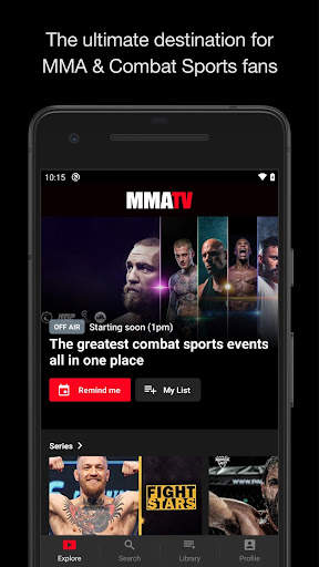 MMA TV screenshot 2