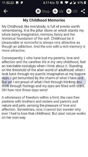 English Paragraph скриншот 3