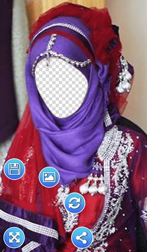 Hijab Queen Photo Frames screenshot 2