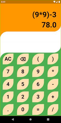A1 Calc screenshot 2