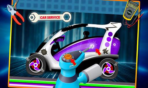 Electric Car Repairing - Auto Mechanic Workshop स्क्रीनशॉट 3