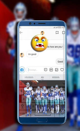 keyboard for Dallas Cowboys fans screenshot 3