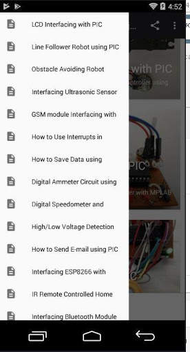 PIC Microcontroller Projects screenshot 2