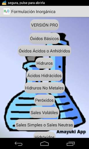 Formulación Química Inorgánica screenshot 1