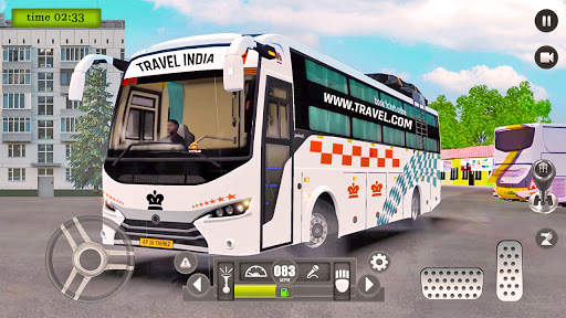 Modern Bus Simulator 2021 Parking Games-Bus Games screenshot 1