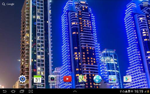Dubai Night Live Wallpaper screenshot 9