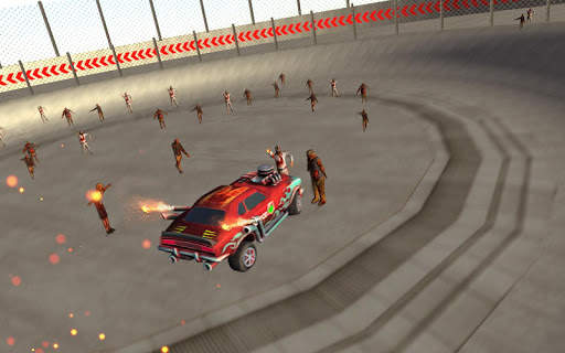 Zombie Attack Monster Car Survival screenshot 8
