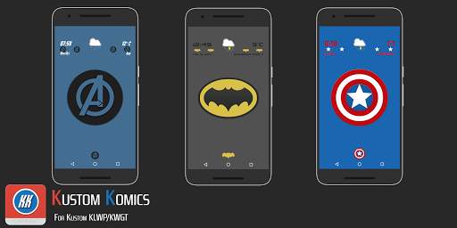 Kustom Komics for KLWP/KWGT screenshot 1
