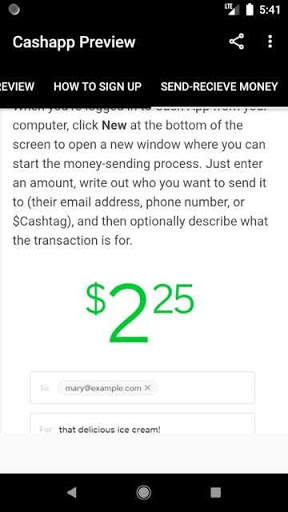 Cashapp Preview screenshot 1