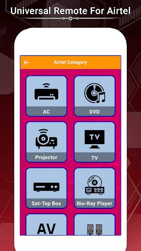 Universal Remote Control for Airtel TV Set top Box screenshot 4