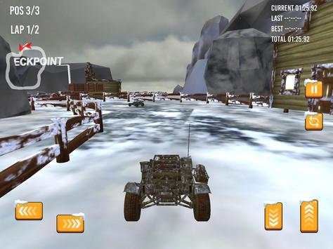 Snow Buggy Car Race: Quad Racing screenshot 7