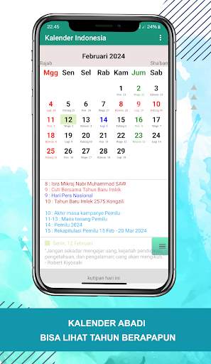 Kalender Indonesia screenshot 4