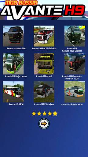Mod Bussid Avante H9 screenshot 2