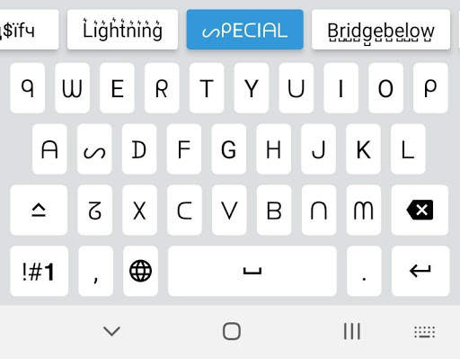 Fonts Emojis Keyboard स्क्रीनशॉट 3