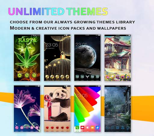 Lightning Launcher - Themes, Wallpapers, Hide Apps screenshot 1
