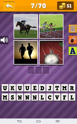 Quiz for 4 Pics 1 Word screenshot 6