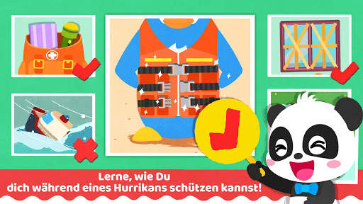 Baby Pandas Sturm-Sicherheit screenshot 5