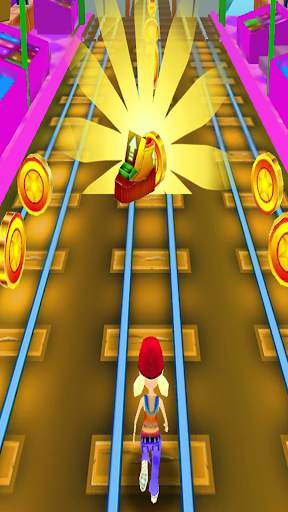 Subway Bus Train-City Track Runner 3D screenshot 1