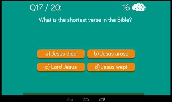 Bible Trivia for Teens screenshot 3