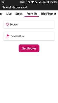 TSRTC - Travel Hyderabad Live City Bus Tracking screenshot 4